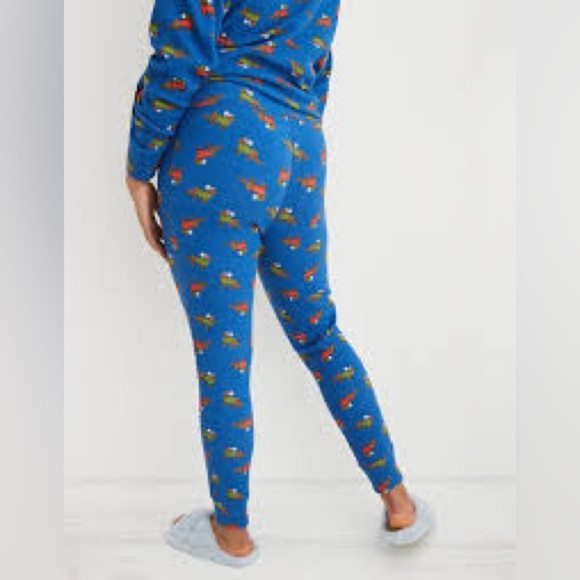 Aerie Thermal Jogger Sleep Pants & Sock Bundle - Picture 1 of 8